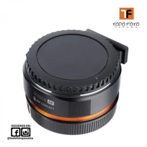 Adaptador Montura Canon EF/EF-S a EOS R, enfoque autom&aacute;tico con lata de metal - KF06.467