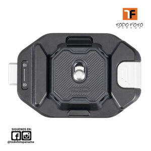 ULANZI F38B3803 Kit de liberaci&oacute;n r&aacute;pida F38 para correa de mochila con clip para c&aacute;mara