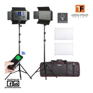 VILTROX VL-S192T Kit de iluminaci&oacute;n de luz de video
