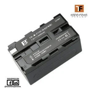 Batería de repuesto para sony np-f750