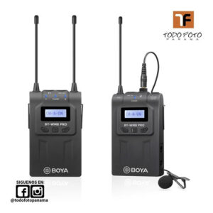 Boya by-wm8 pro-k1 micr&oacute;fono de solapa inal&aacute;mbrico by-wm8-pro-k1