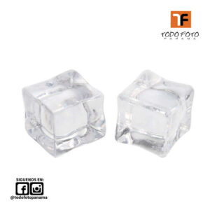 Cubos de hielo acrílicos artificiales ice-2