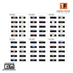 Kit d&iacute;apositivas godox para ak-r21 ak-s