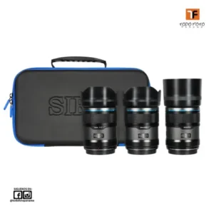 Kit de 3 Lentes Sirui SNIPER DE 23MM, 33 MM Y 56MM con montaje E