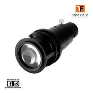 Accesorio de proyecci&oacute;n godox con lente 85 mm para luz led enfoque s30 sa-p85