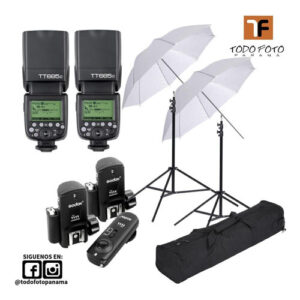 Kit 1 de iluminaci&oacute;n tt685 godox tt685kit1
