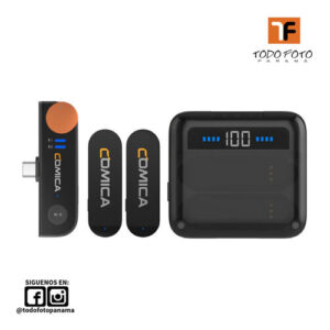 Comica Audio Vimo S UC sistema de micr&oacute;fono inal&aacute;mbrico para 2 personas