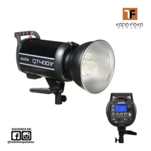 Godox qt400iim luz estrobosc&oacute;pica para estudio fotogr&aacute;fico