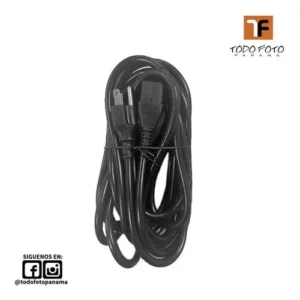 AC Cable de alimentaci&oacute;n para flash de estudio